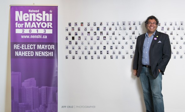Mayor Naheed Nenshi Editorial Photos