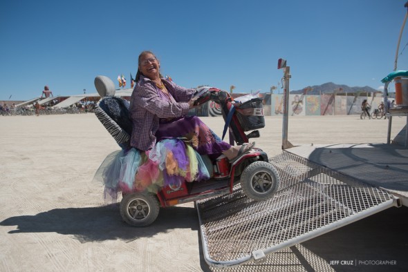 I did some photos for Mobility Camp. They were kind enough to let me charge my medical device. Go say hi to the Rat Lady , located at Centre Camp. They do an amazing job to help keep Burning Man inclusive to all, even those with limited mobility.